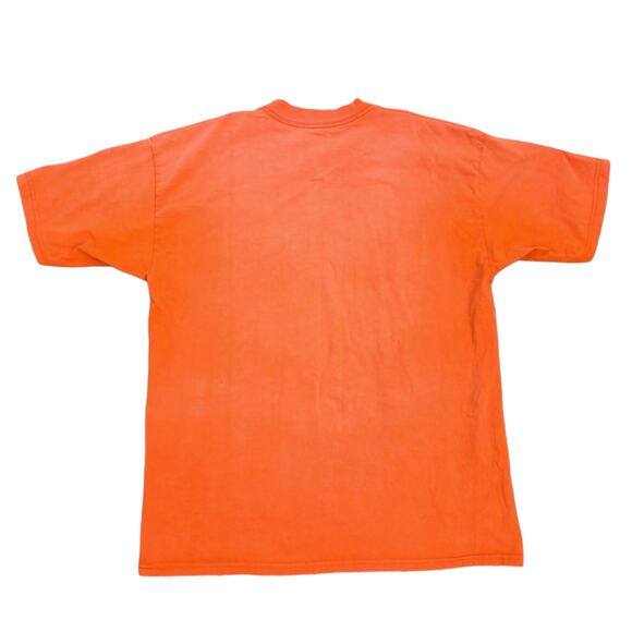 Orange Graphic Tshirt Size L Fishing Boat Maureen Jane Portsmouth NH Wanchese - Picture 7 of 9